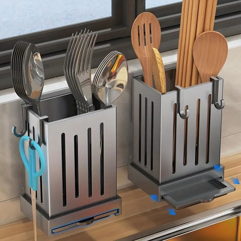 Organizador de Cozinha Rack de Utensílios